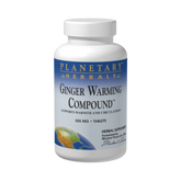 Planetary Herbals, Ginger Warming Compound, 180 Tablets